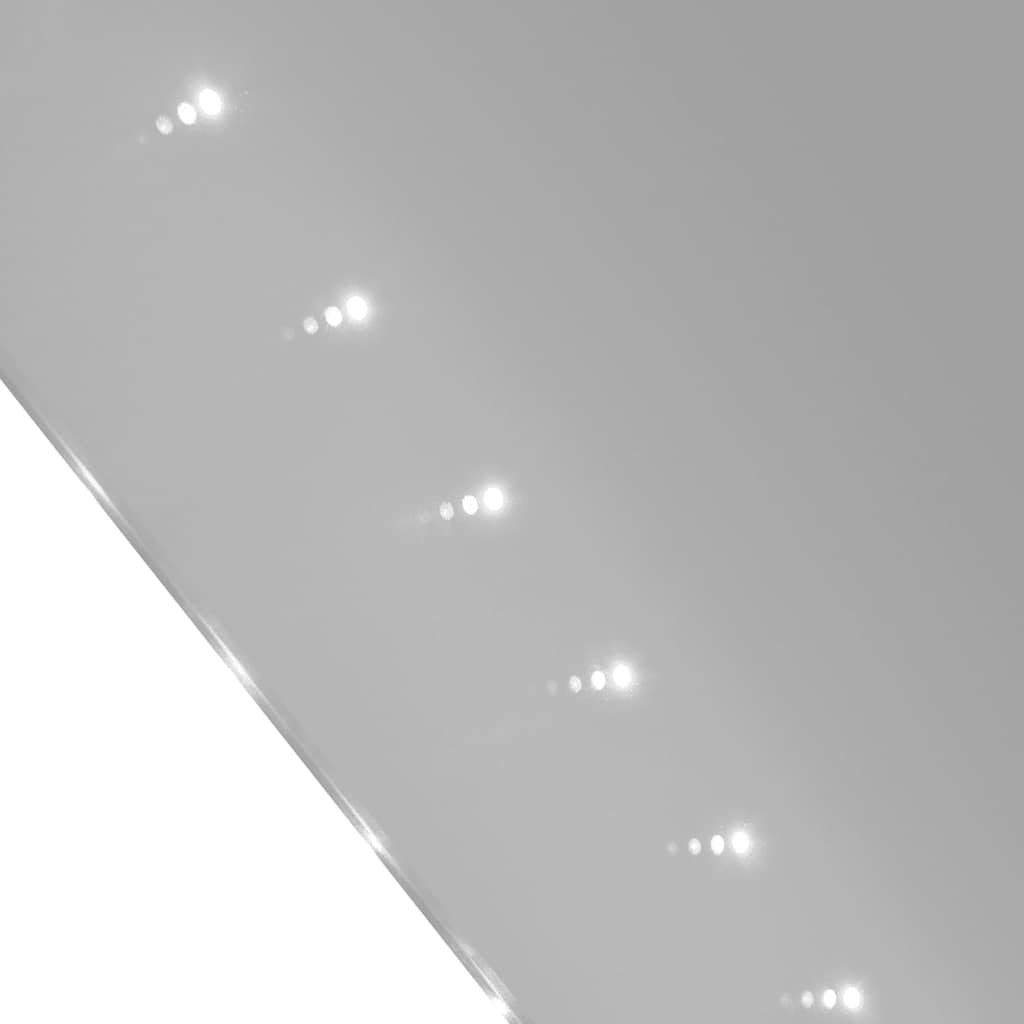 fürdőszobatükör LED-fényekkel 60 x 80 cm (Ho x Ma)