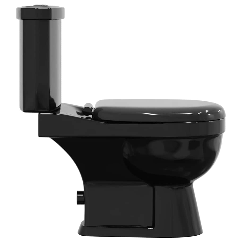 fekete WC tartállyal