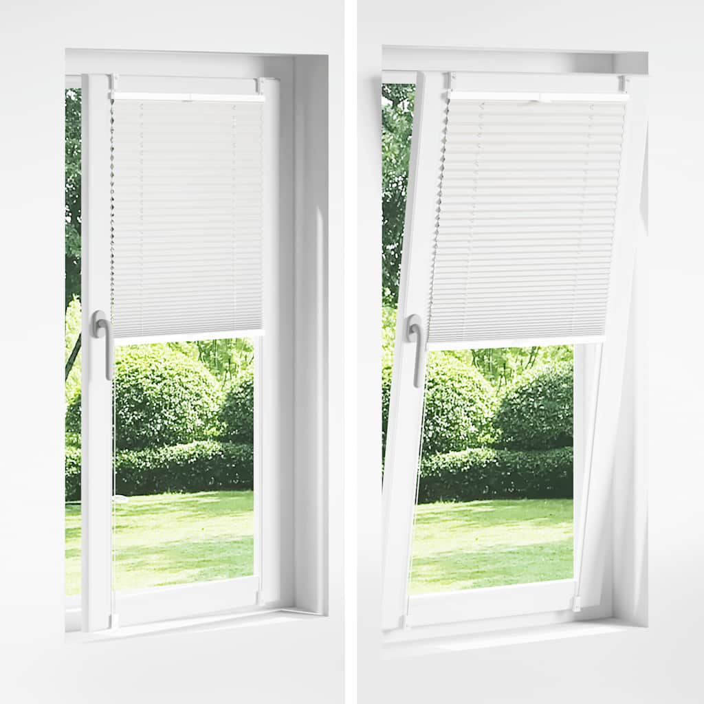 Plisse Roló 60 x 125 cm Fehér Redős Roló