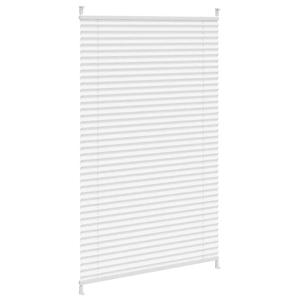 Plisse Roló 80 x 125 cm Fehér Redős Roló