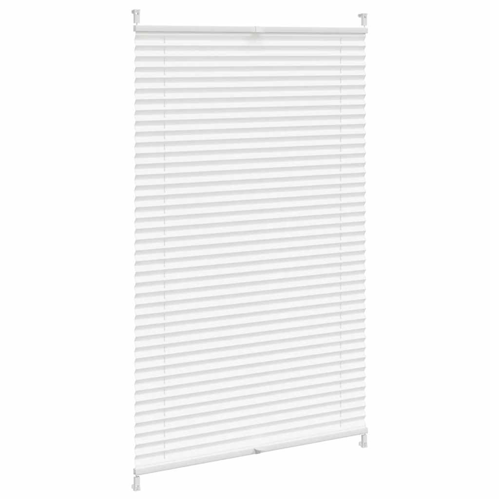 Plisse Roló 90 x 125 cm Fehér Redős Roló
