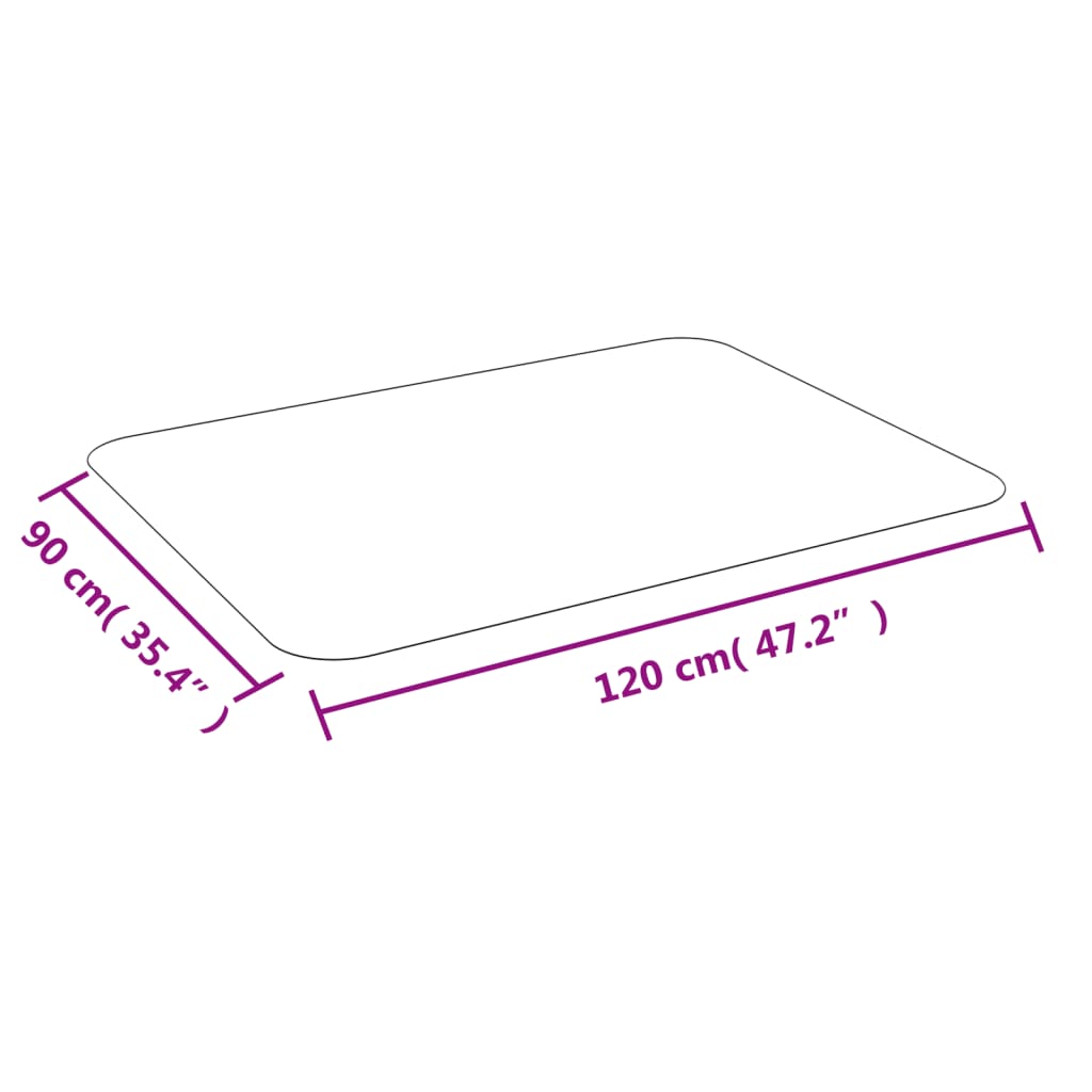 padlószőnyeg laminált padlóhoz vagy szőnyeg 90 cm x 120 cm