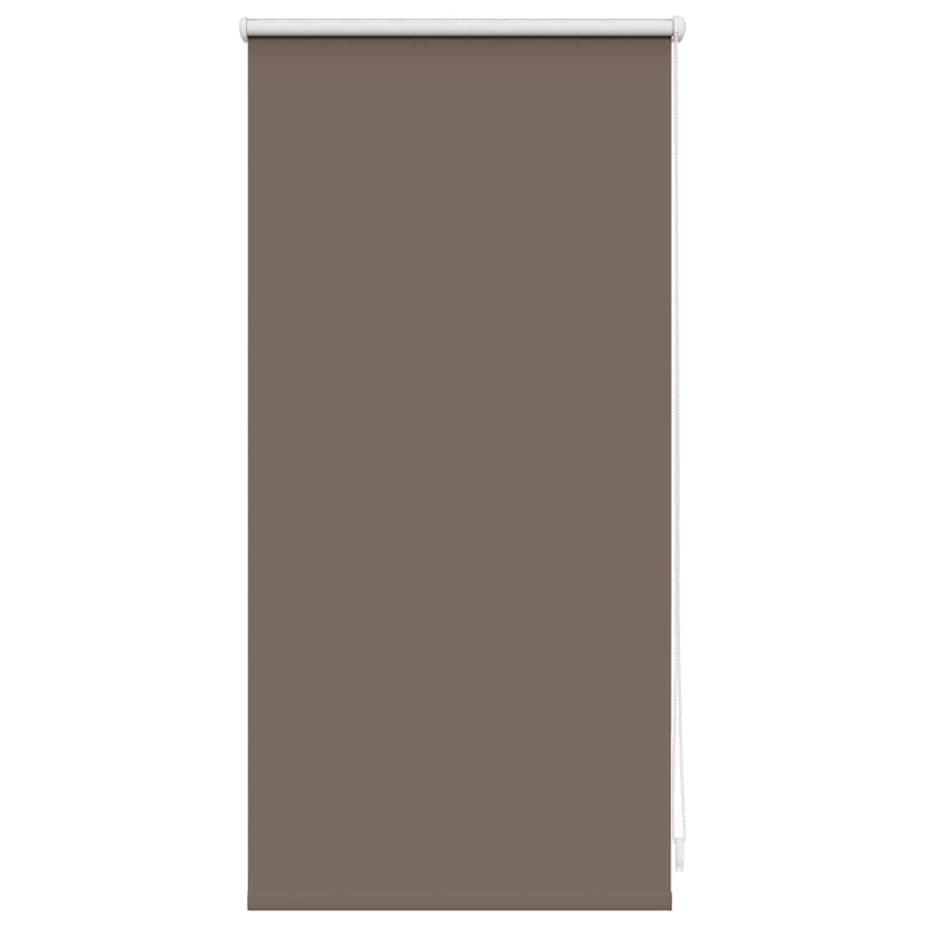 sötétítő roló, 44,4 x 100 cm, szövetből készült, szélessége 40 cm, kávébarna