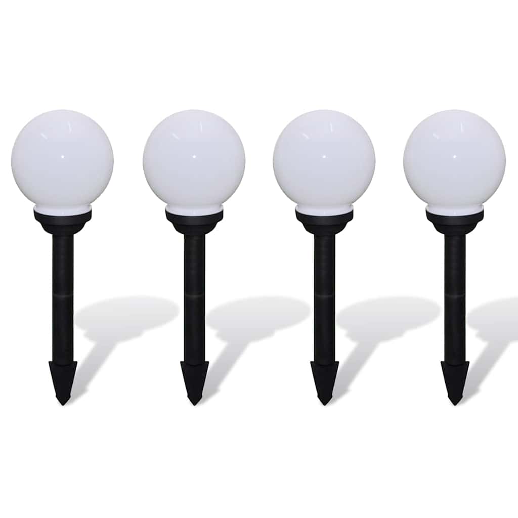 4 db kültéri tüske ösvény LED-es lámpa 15 cm