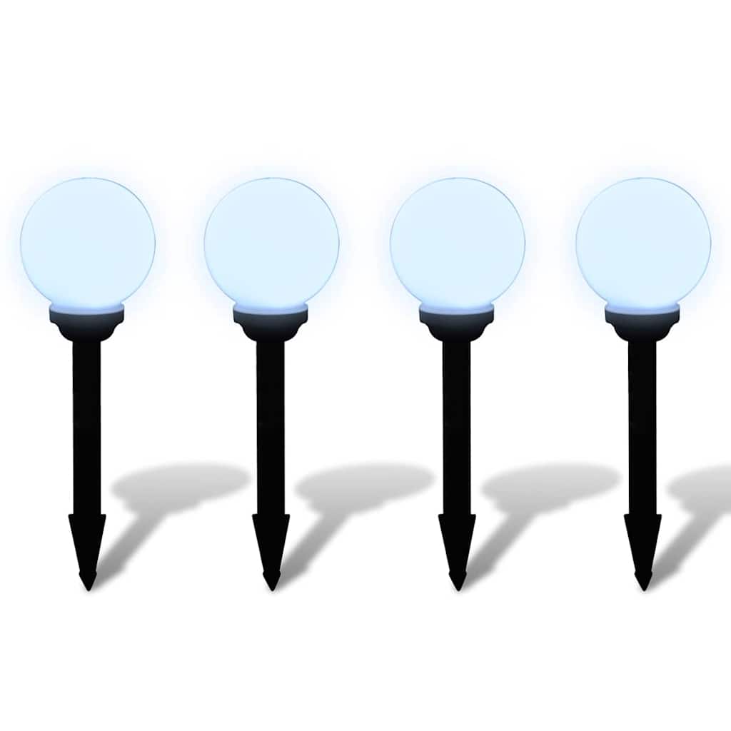 4 db kültéri tüske ösvény LED-es lámpa 15 cm