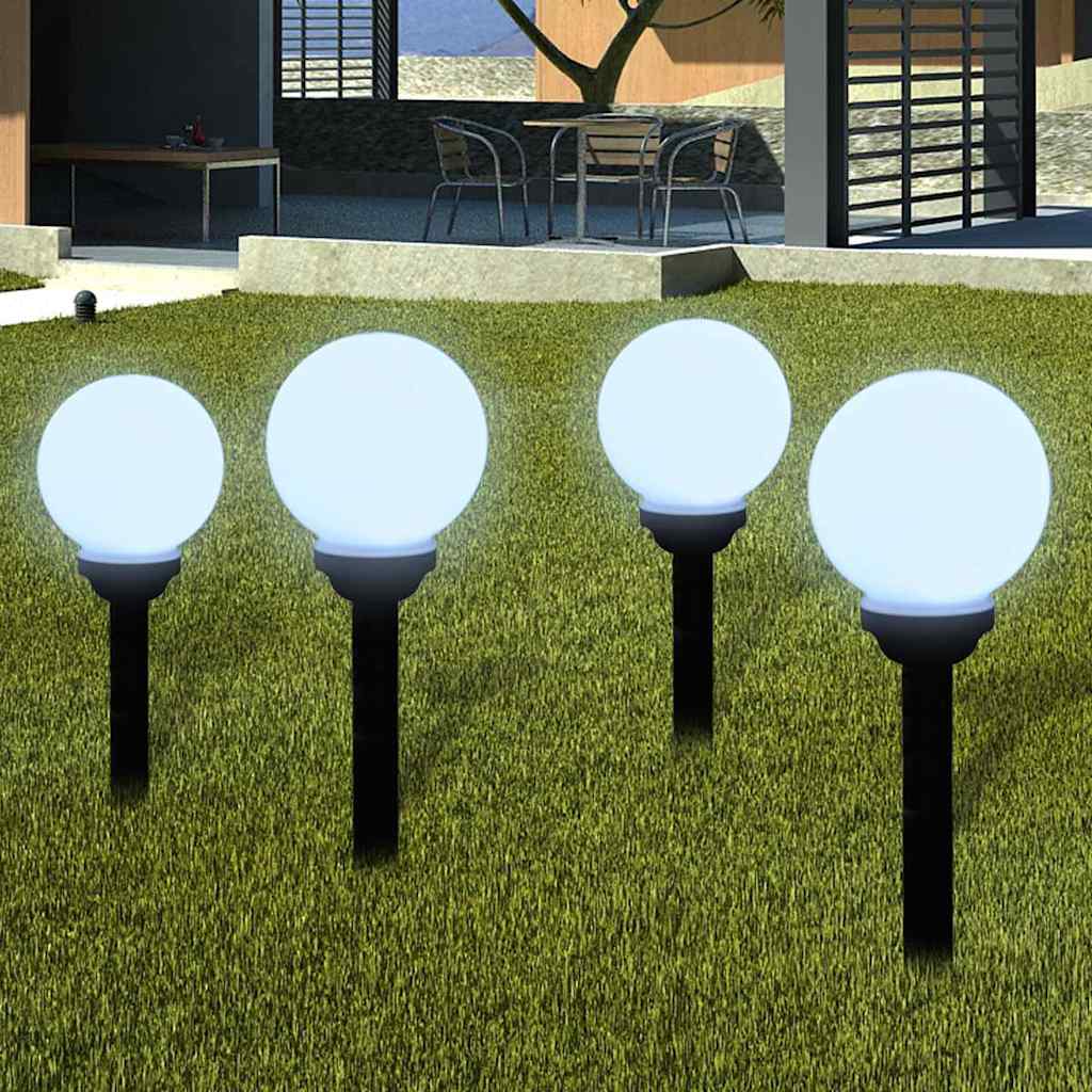 4 db kültéri tüske ösvény LED-es lámpa 15 cm