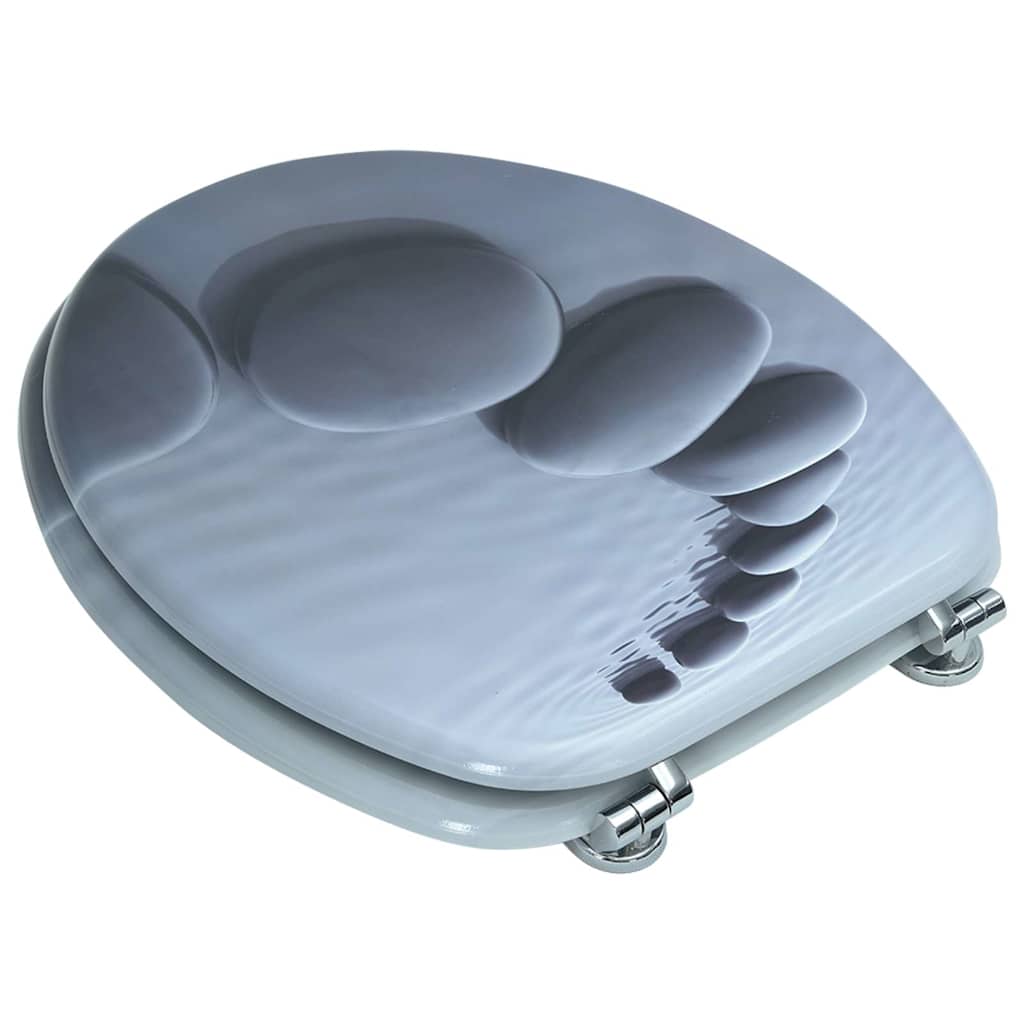 kőmintás MDF WC-ülőke