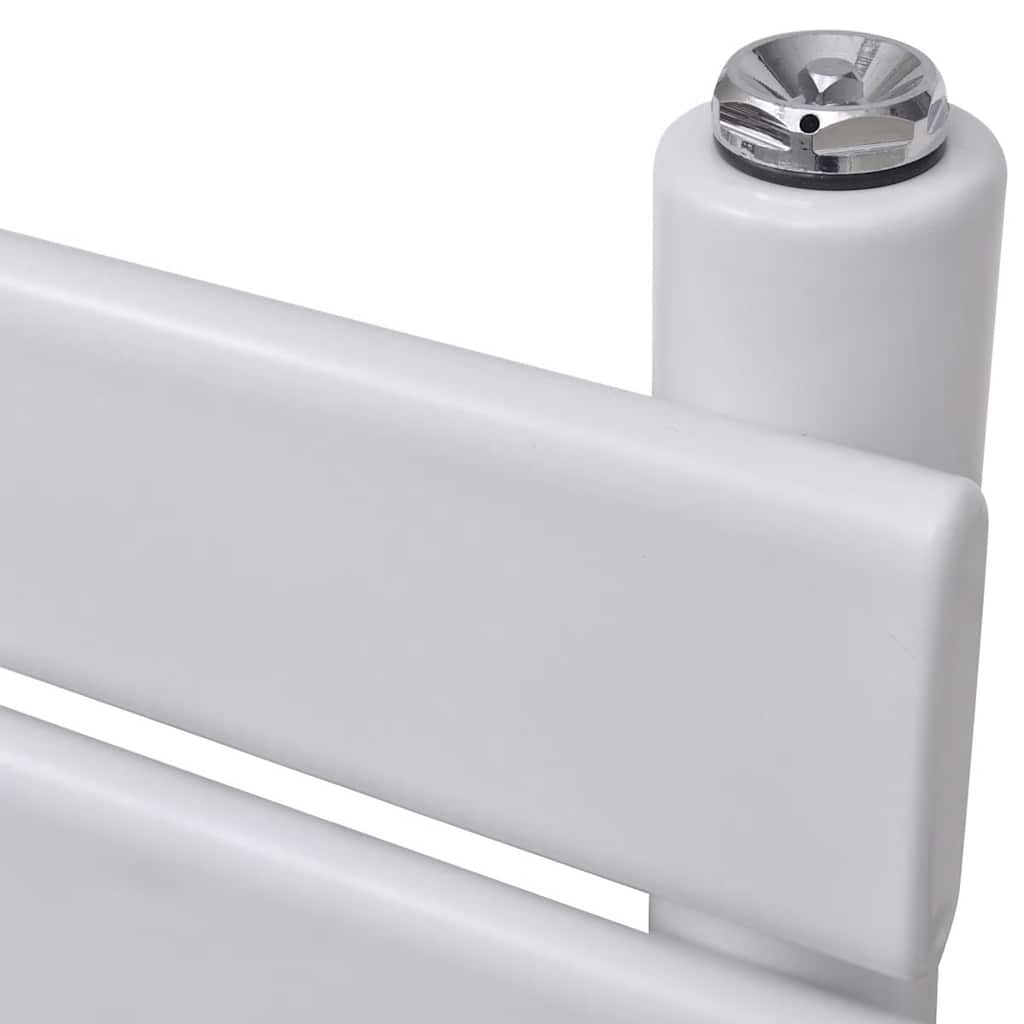 Fürdőszobai egyenes törölközőradiátor központi fűtéssel 600 x 1200 mm