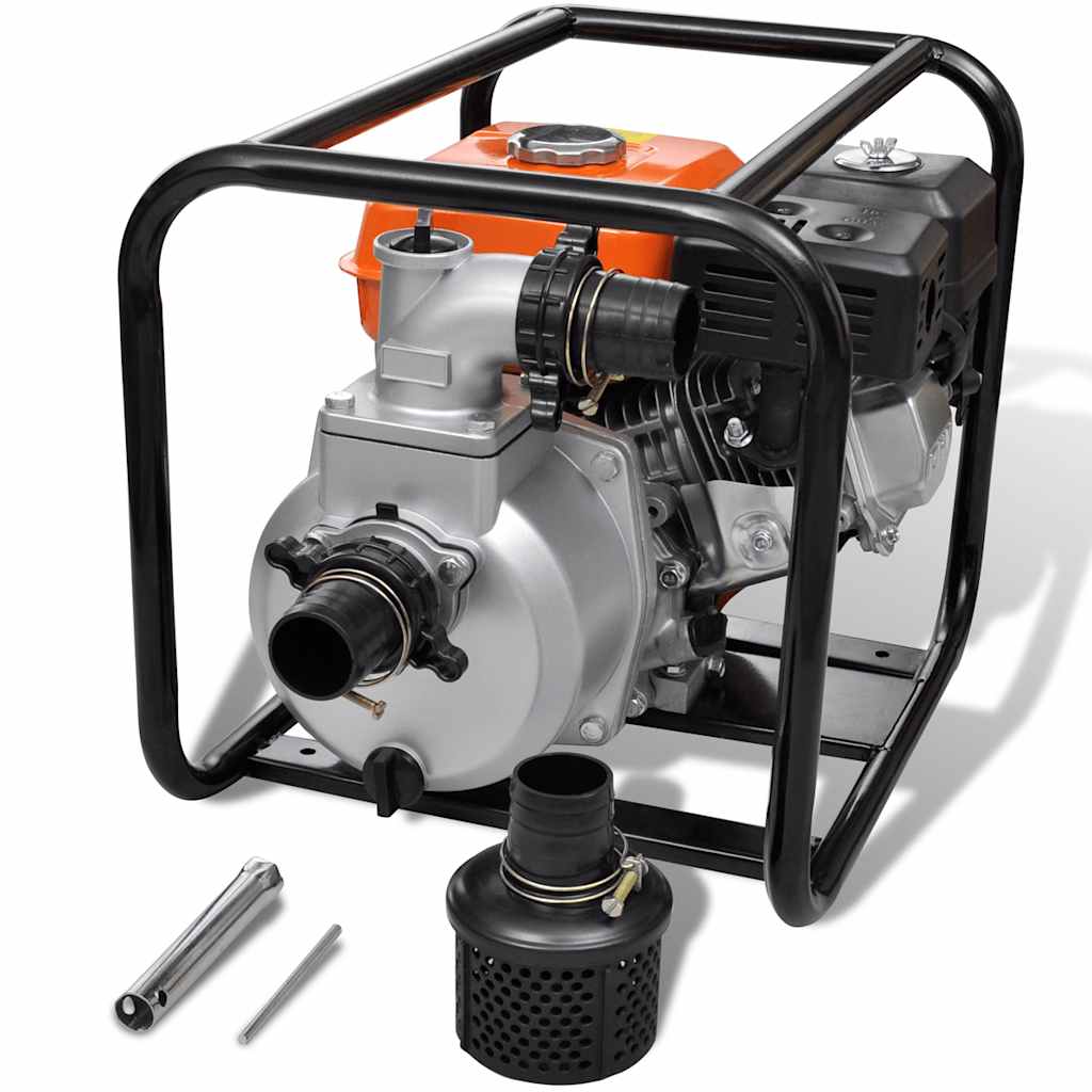 benzinmotoros vízszivattyú 4800 W-os csatlakozással 50 mm