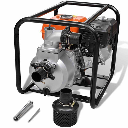 benzinmotoros vízszivattyú 4800 W-os csatlakozással 50 mm
