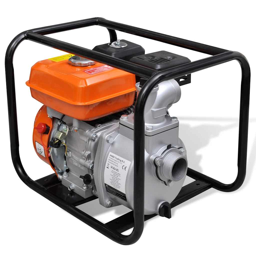 benzinmotoros vízszivattyú 4800 W-os csatlakozással 50 mm