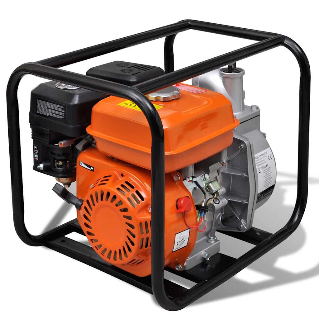 benzinmotoros vízszivattyú 4800 W-os csatlakozással 50 mm