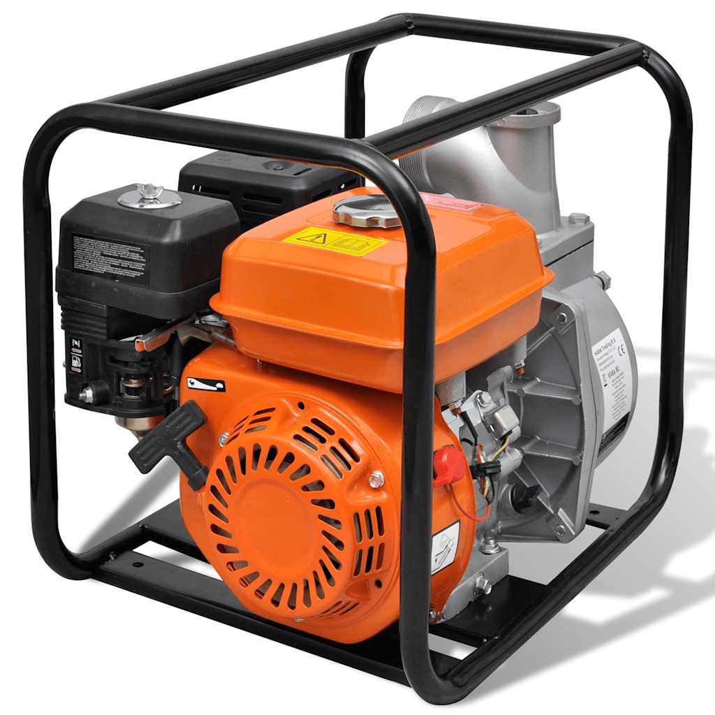 Benzinmotoros vízszivattyú 4800 W-os csatlakozással 80 mm
