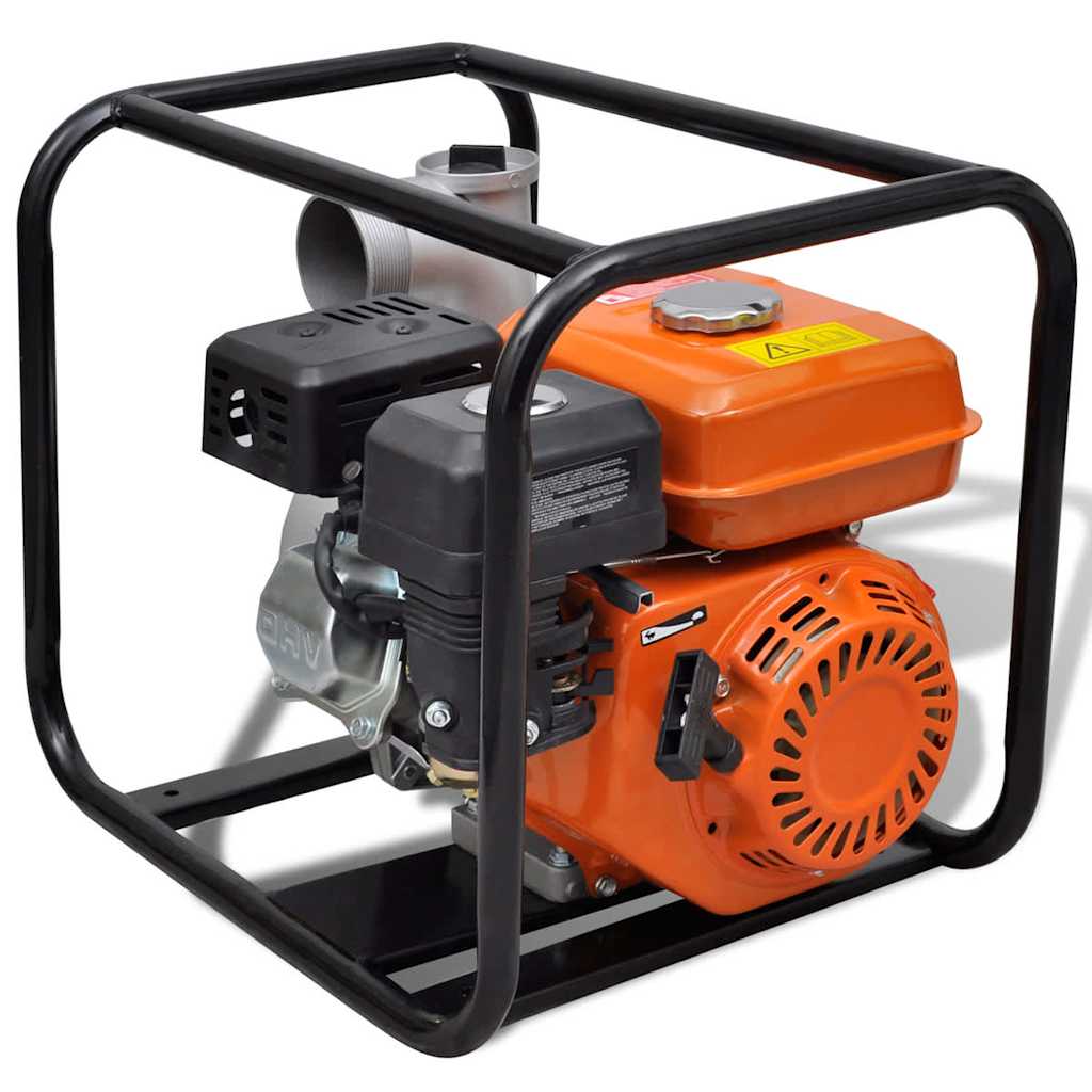 Benzinmotoros vízszivattyú 4800 W-os csatlakozással 80 mm