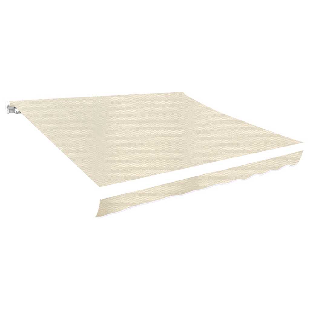 krémszínű poliészter pótszövet napellenzőhöz 600 x 300 cm