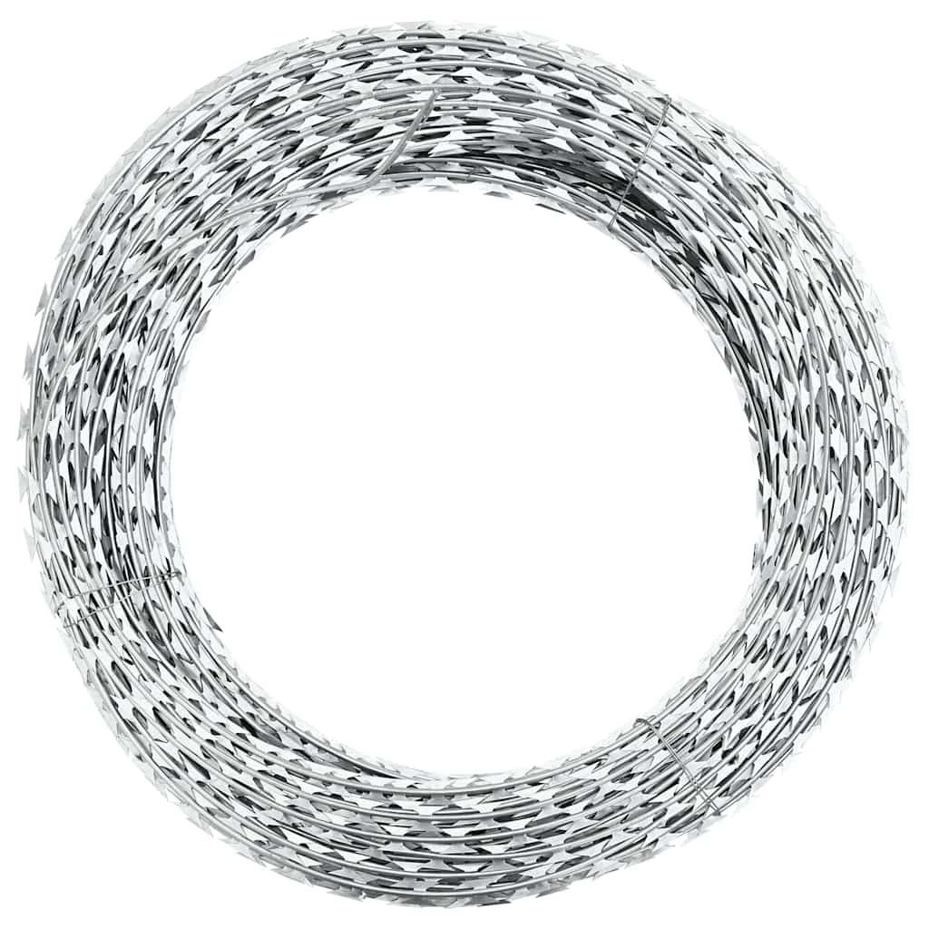 horganyzott acél spirális szögesdrót tekercs 60 m