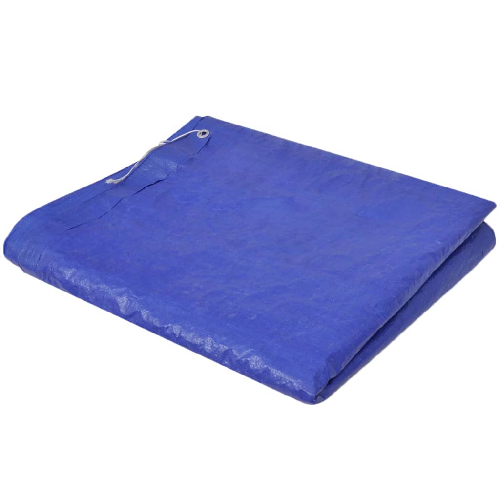 négyszögletes PE medencetakaró 90 g/m² 394 x 207 cm