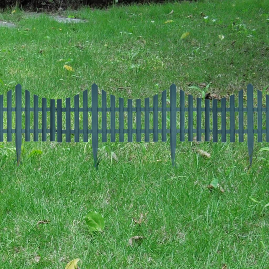 17 db zöld gyepszegély 10 m