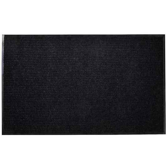 fekete PVC lábtörlő 90 x 60 cm