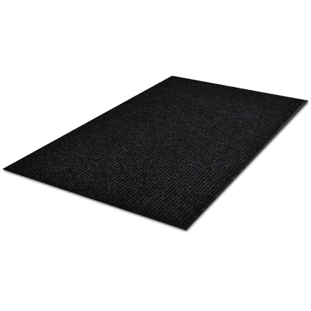 fekete PVC Lábtörlő 120 x 180 cm