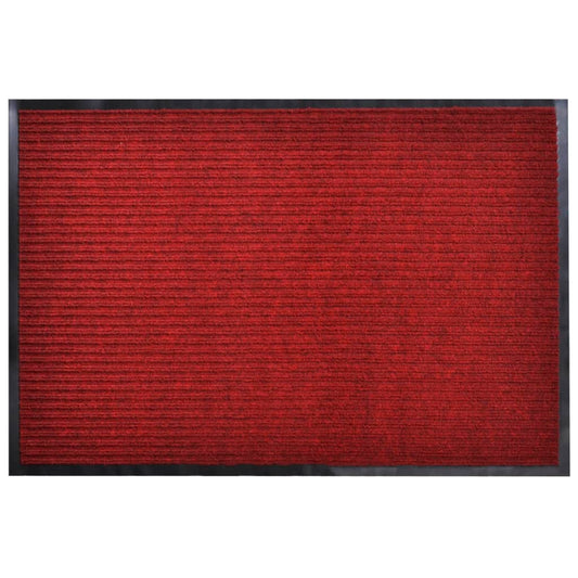 piros PVC lábtörlő 90 x 120 cm