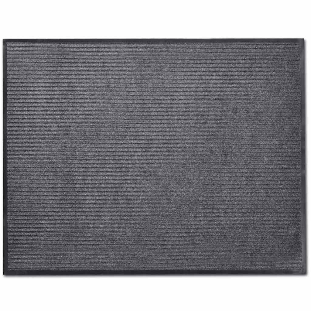 szürke PVC lábtörlő 90 x 60 cm