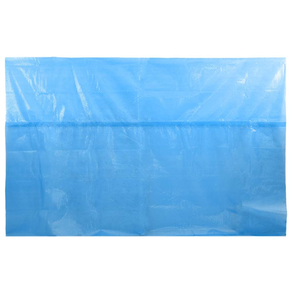 Négyszögletes medence borító 300 x 200 cm-es PE Kék