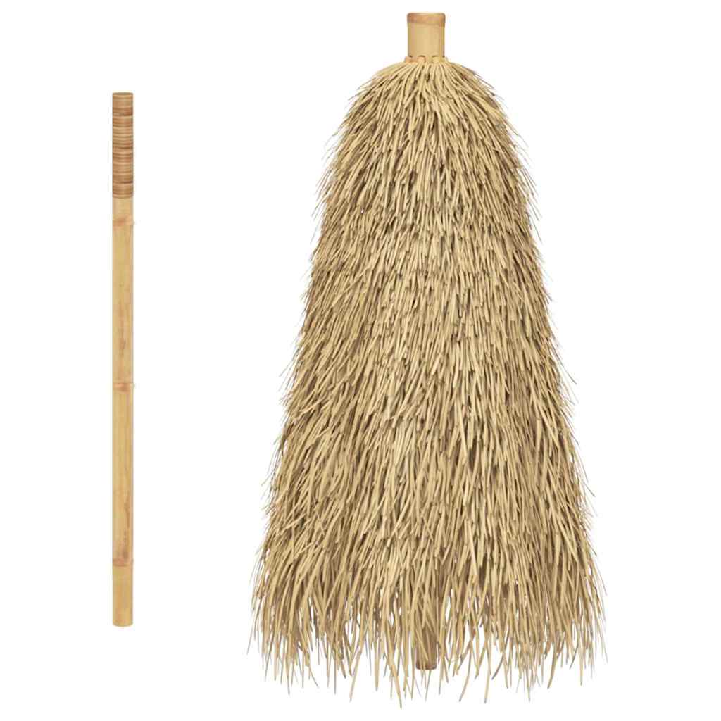 bambuszernyő banánlevél tetővel 270 cm