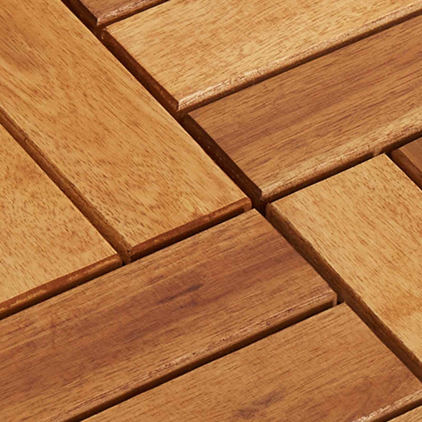Faszegély járólap 10 pcs Barna 30 x 30 cm Akácfa