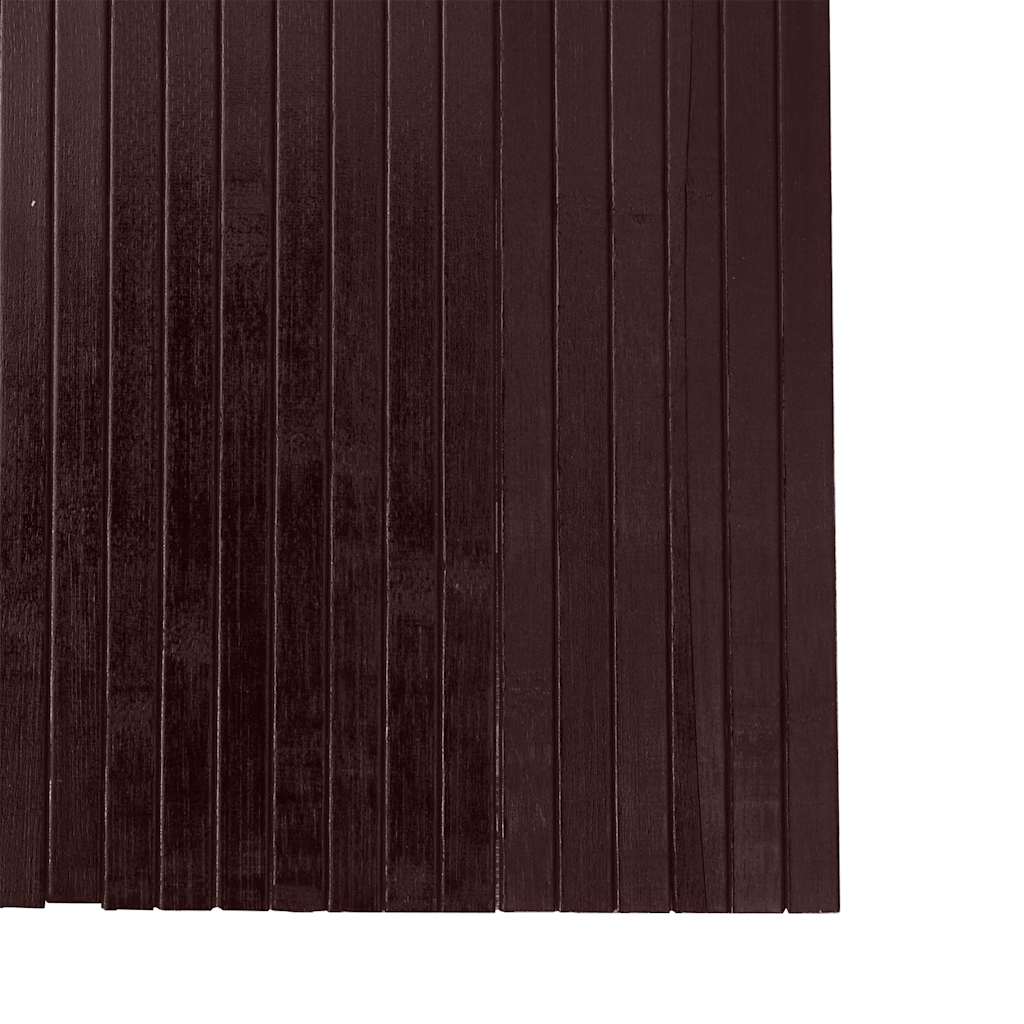 sötétbarna bambusz paraván szélessége 250 cm magassága 165 cm