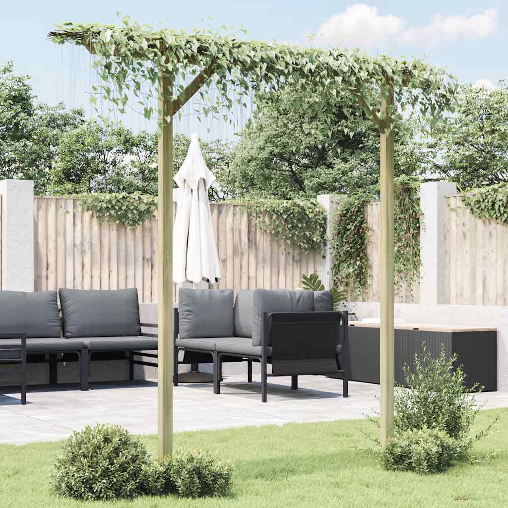fa kerti pergola 205 x 40 x 203 cm