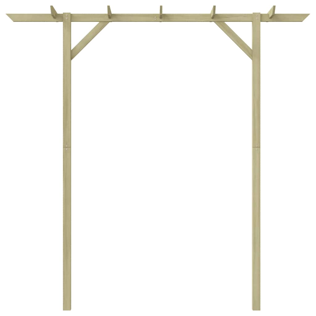 fa kerti pergola 205 x 40 x 203 cm