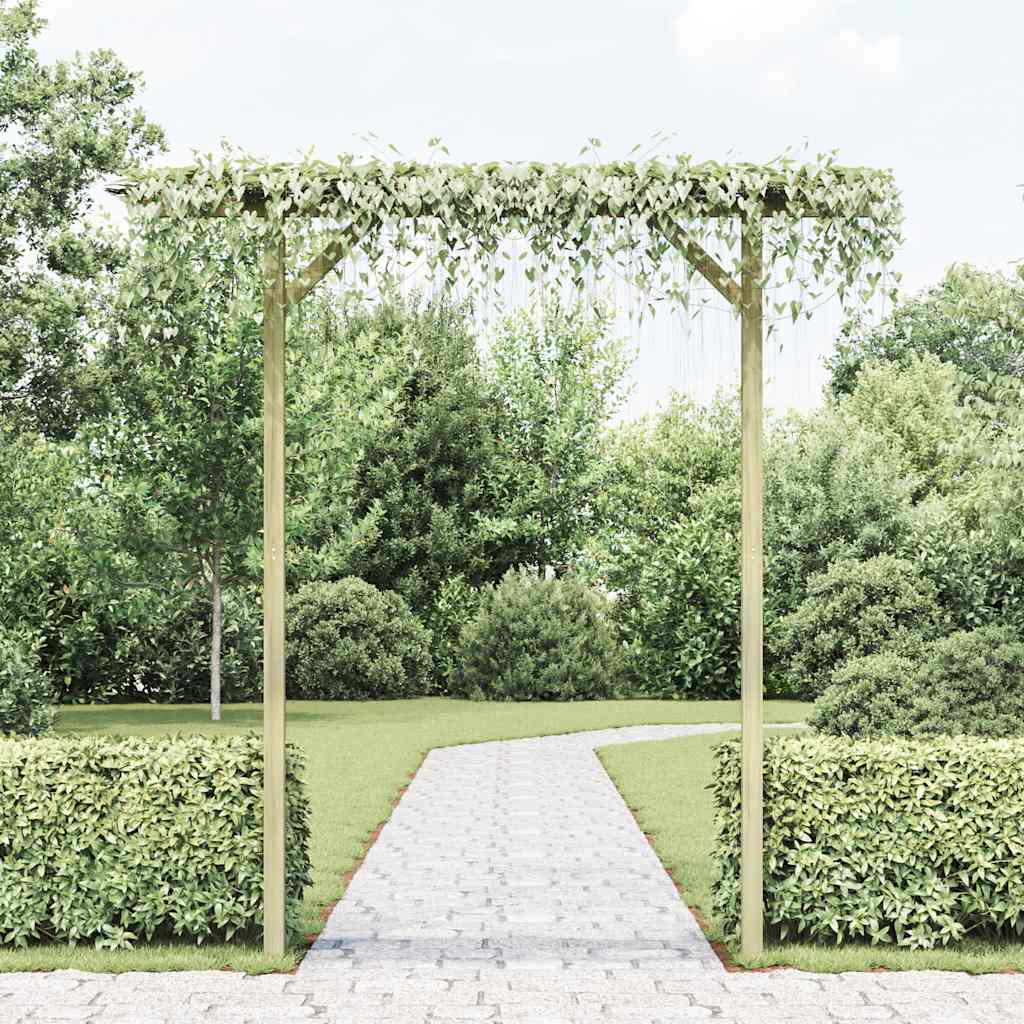 fa kerti pergola 205 x 40 x 203 cm