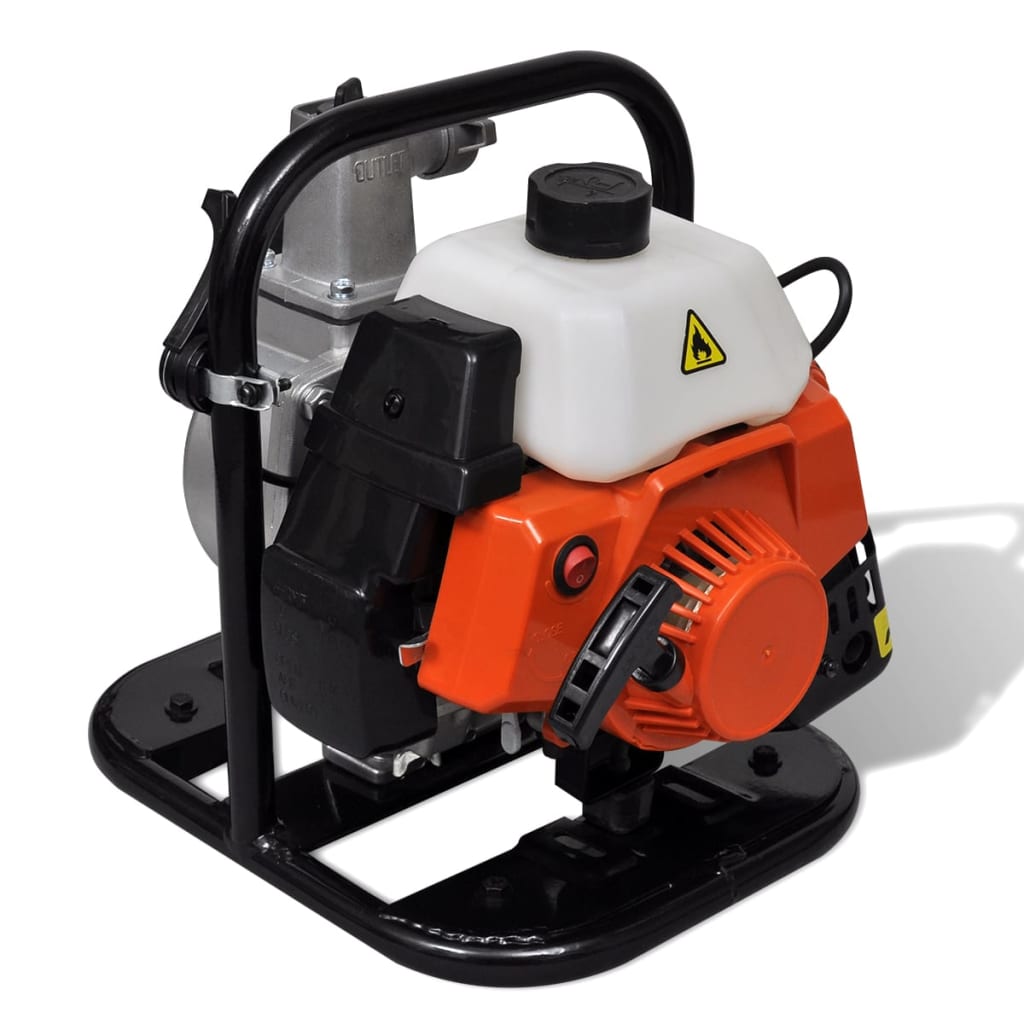 Kétütemű benzinmotoros vízszivattyú 1,2 kW 0,95 L