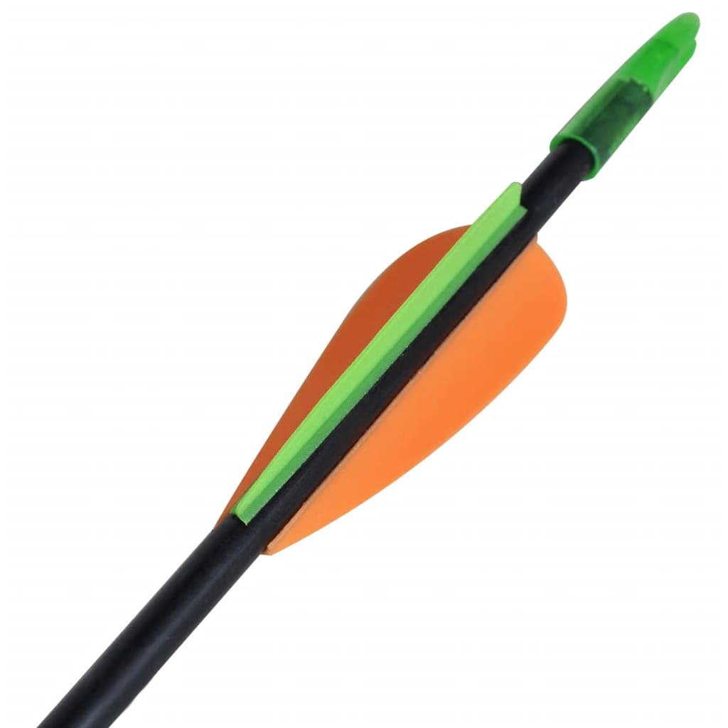 12 db standard reflex íj üvegszálas nyílvesszők 30" 0,6 cm