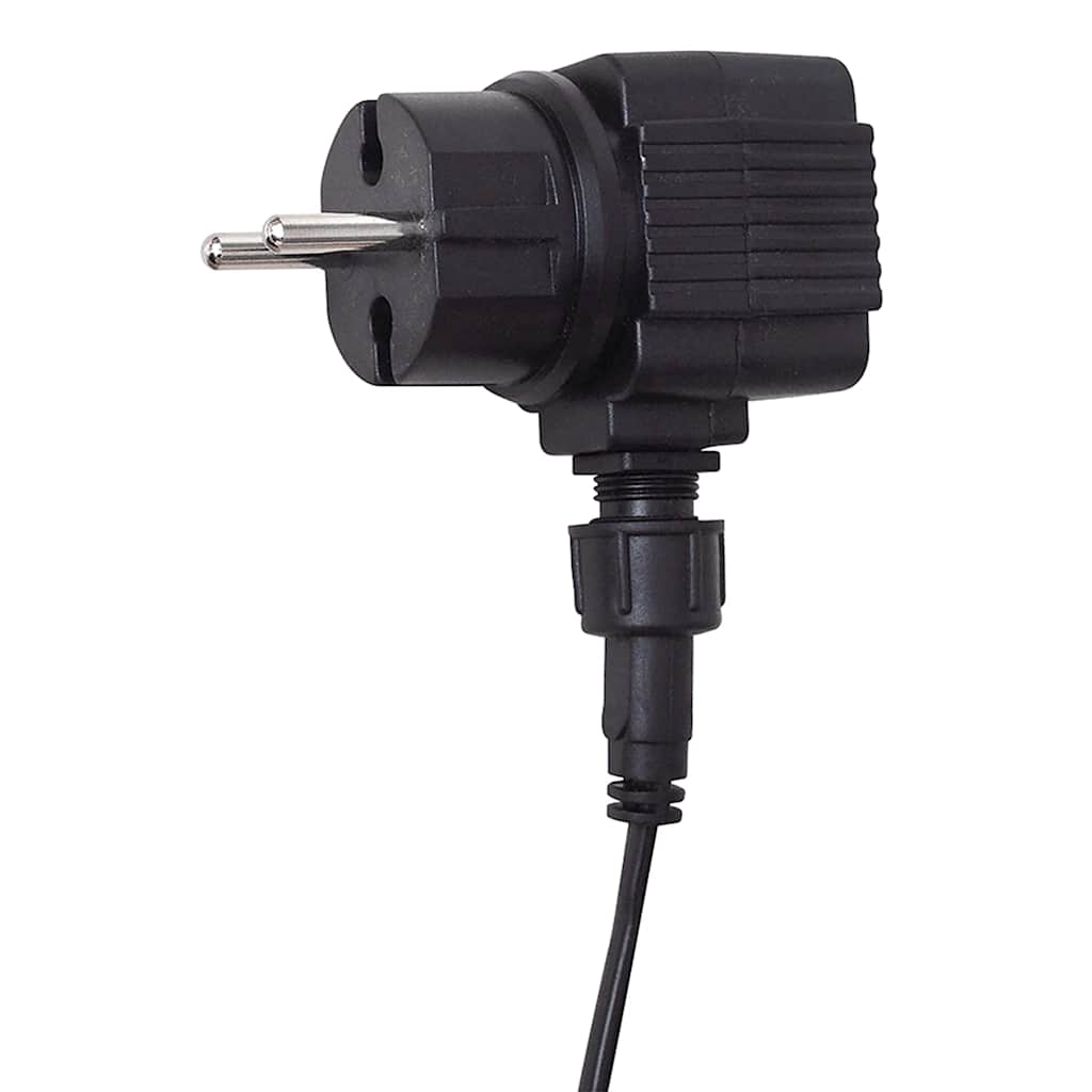 Négyszögletes rozsdamentes acél medence szökőkút LED fényekkel 90 cm