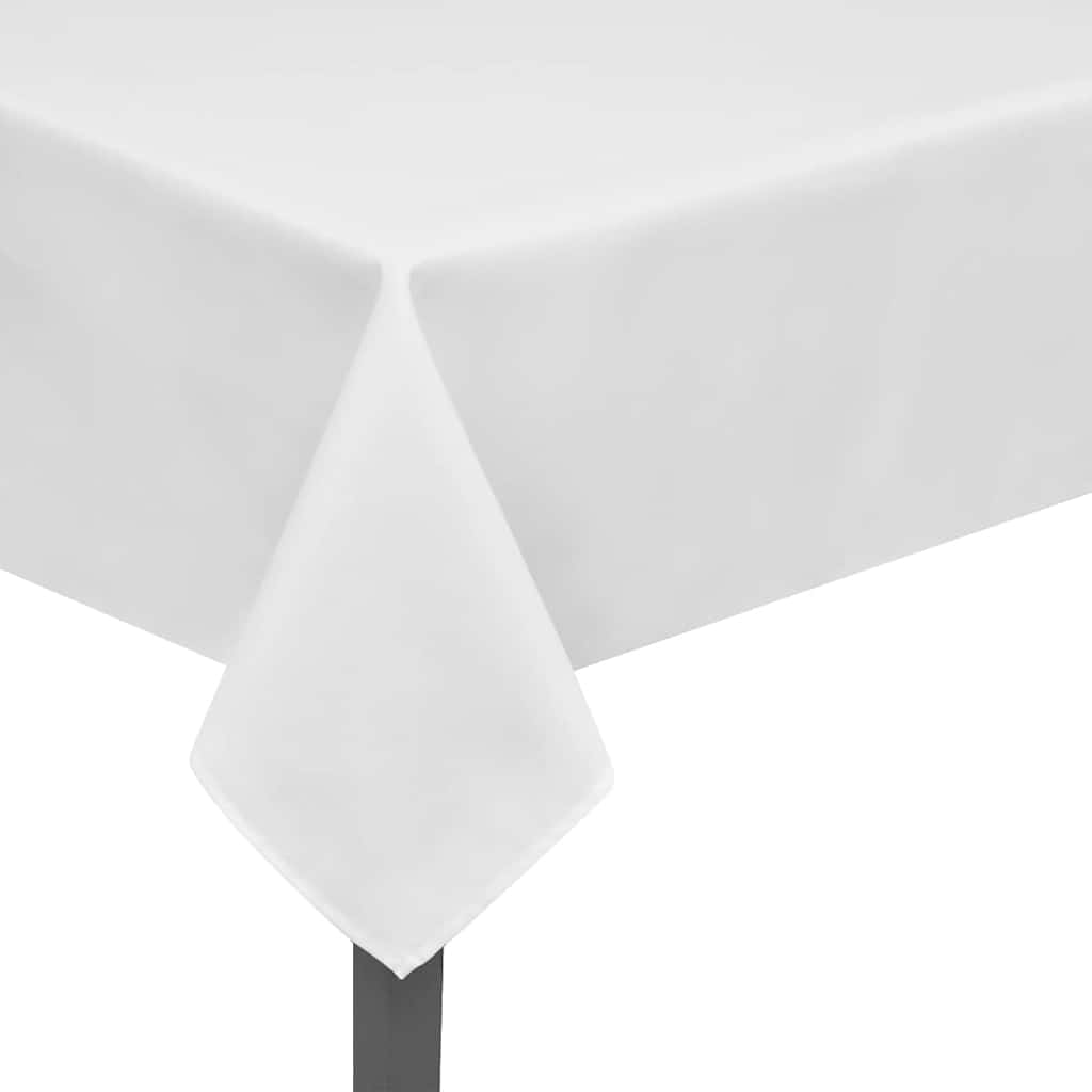 5 db asztalterítő 170 x 130 cm fehér