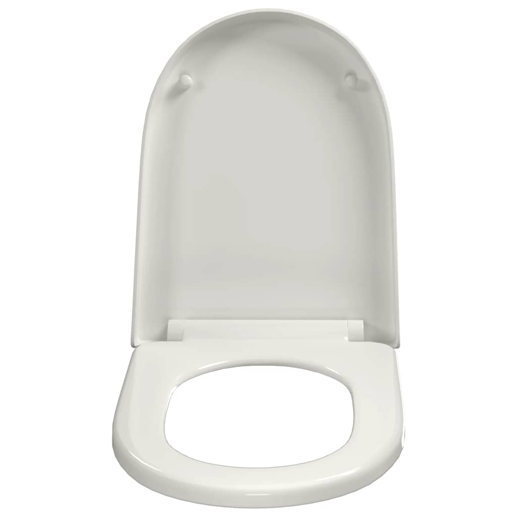 fehér szögletes gyorskioldó WC-ülőke lassan csukódó fedéllel