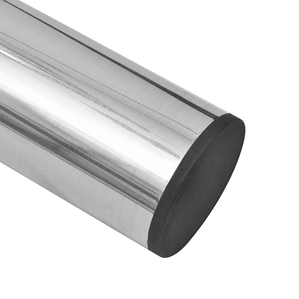 2 teleszkópos asztalláb 710 mm - 1100 mm rozsdamentes acél