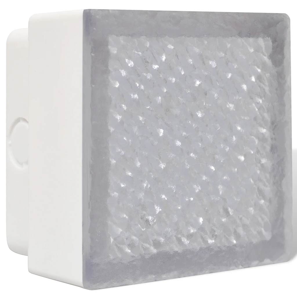 2 db LED földbe építhető izzó / kültéri lámpa 100 x 100 x 68 mm