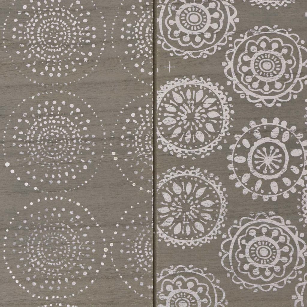 90x30x71,5 cm konzolasztal szürke