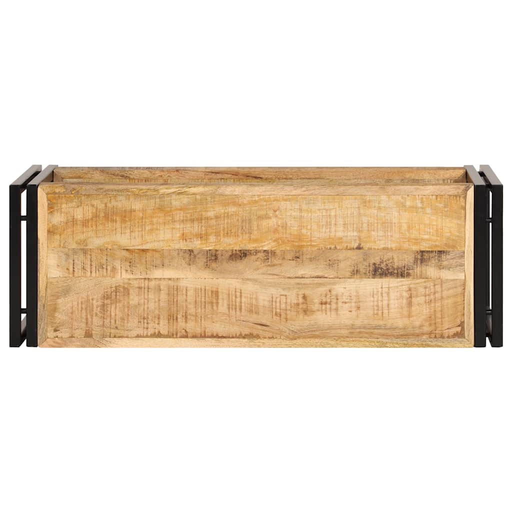 tömör mangófa TV-szekrény 90 x 30 x 40 cm