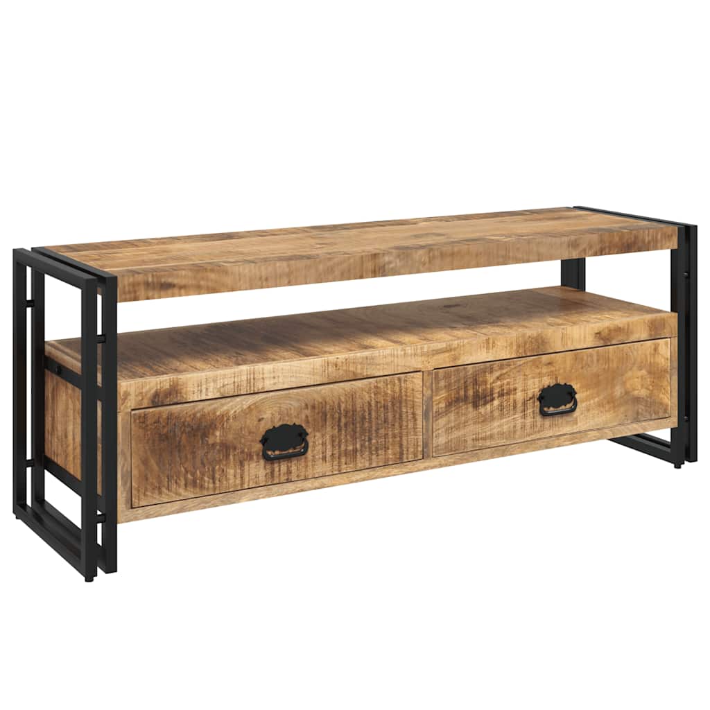 tömör mangófa TV-szekrény 120 x 35 x 45 cm