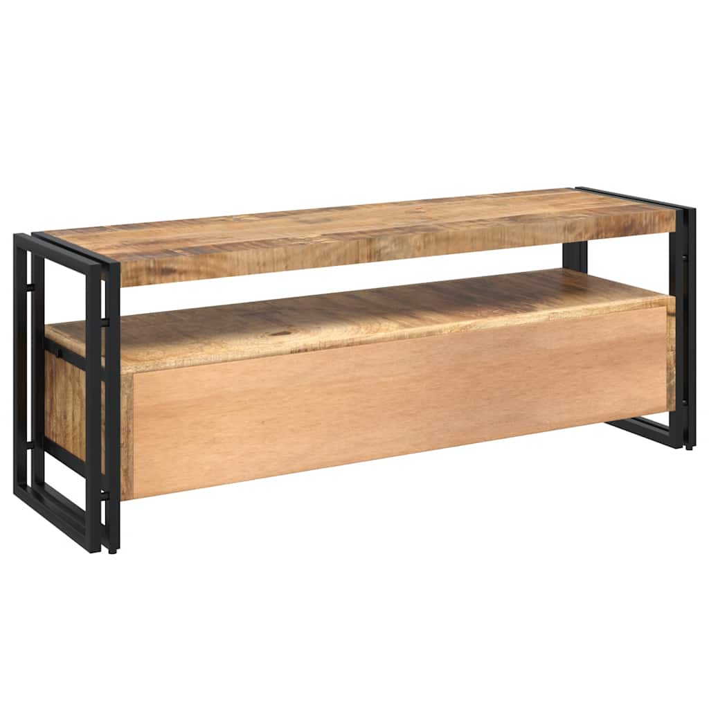 tömör mangófa TV-szekrény 120 x 35 x 45 cm