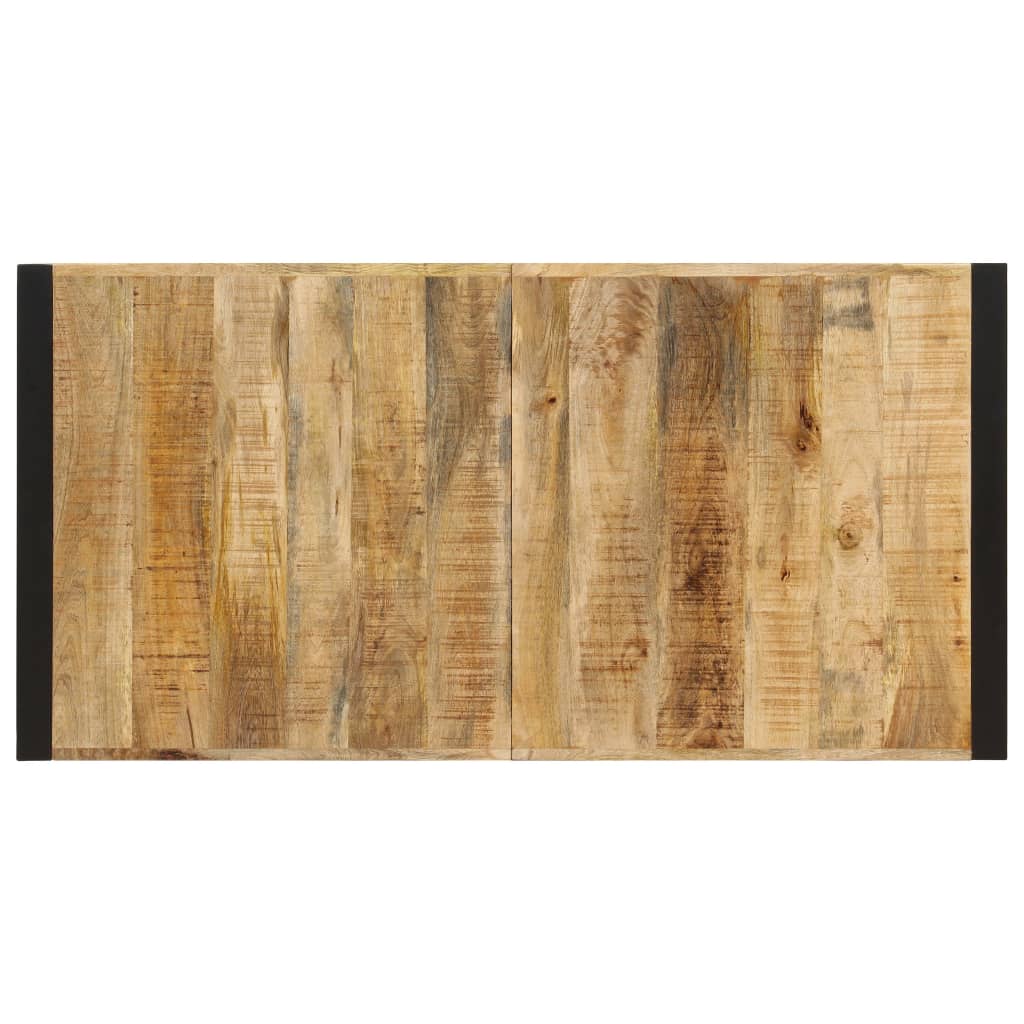 tömör mangófa étkezőasztal 140 x 70 x 75 cm