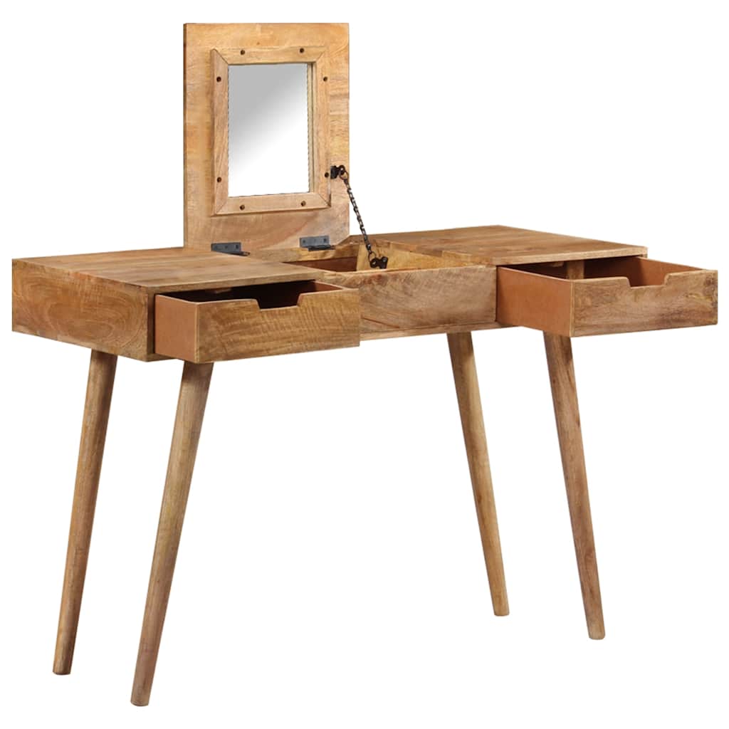 tömör mangófa fésülködőasztal 112 x 45 x 76 cm