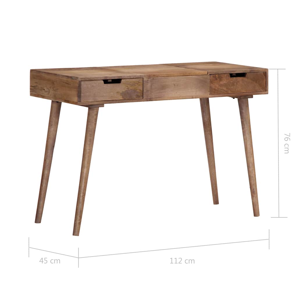 tömör mangófa fésülködőasztal 112 x 45 x 76 cm
