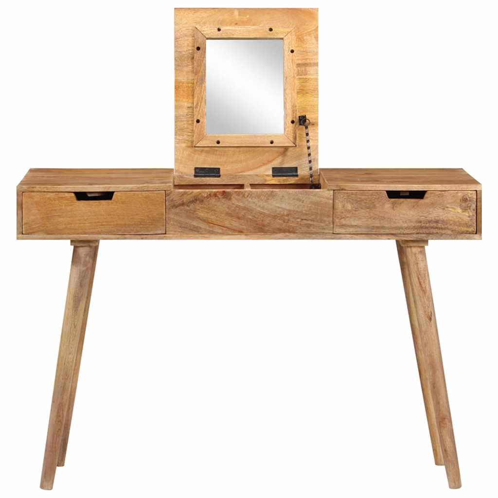 tömör mangófa fésülködőasztal 112 x 45 x 76 cm
