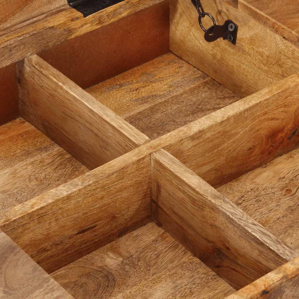 tömör mangófa fésülködőasztal 112 x 45 x 76 cm