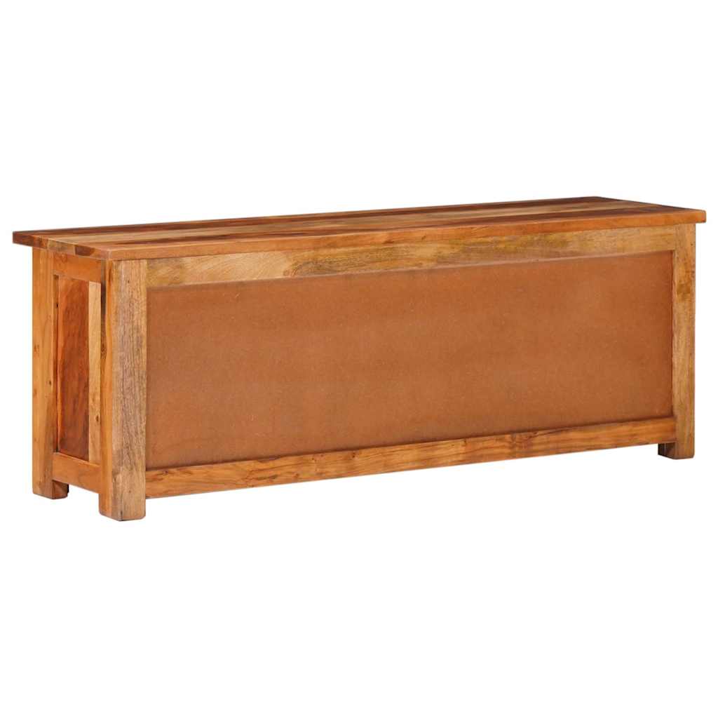 tömör fa TV-szekrény 110 x 30 x 40 cm
